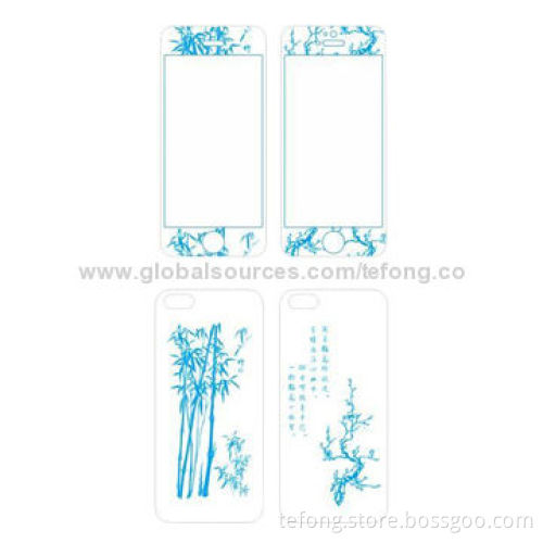 White under-painting with blue drawing design provides wonderful visual effect, 0.33MM thickness